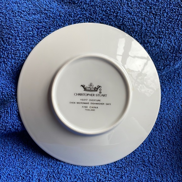 Christopher Stuart Y0217 Overture Fine China Cups and Saucers - Picture 14 of 15